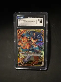 One Piece Sabo 500 Years in the Future - OP07-118 SECRET RARE CGC Gem Mint 10 - Image 1