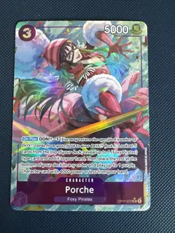 One Piece Porche (Parallel) - 500 Years in the Future (OP07) NM - Image 1