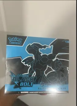 Pokemon Scarlet & Violet Black Bolt Pokemon Center Exclusive ETB Sealed - Image 1