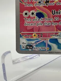 Flamigo 227/193 IR - Illustration Rare - Pokemon TCG Paldea Evolved - NM - Image 4