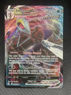 Inteleon VMAX Ultra Rare SWSH08: Fusion Strike 079/264 Pokemon - Image 1