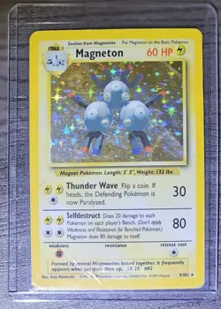 Pokemon: 1999 Classic - Base Set Magneton Stage 1/Rare Holo #9 - Image 1