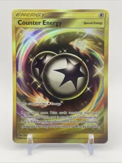 Pokemon TCG Counter Energy 122/111 Crimson Invasion Holo Secret Rare NM - Image 1