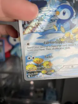 Pokemon TCG: Piplup - Illustration Rare Holo ME02: Phantasmal Flames 098/094 NM - Image 5
