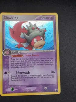 Pokemon TCG Slowking 14/115 Unseen Forces Holo LP - Image 1