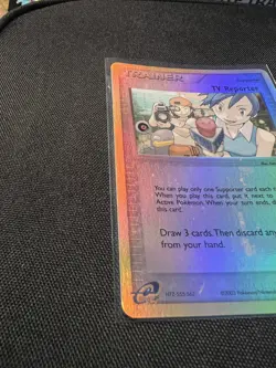 Pokemon EX Dragon TV Reporter 88/97 Reverse Holo Trainer Uncommon - LP - Image 3
