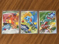 Pokemon TCG First Partner Illustration Collection Series 1 Kanto 037 038 039 - Image 1