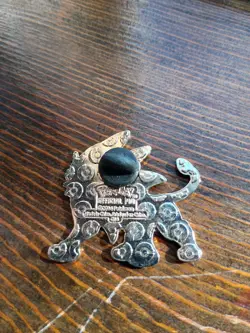 Pokemon Solgaleo 1.5” Enamel Pin Official 2016 Collectors Edition Series - Image 2