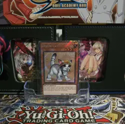 Rescue Cat RA02-EN001 Platinum Secret Rare Yugioh - Image 1