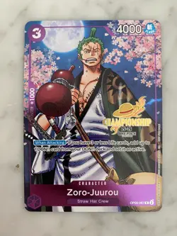 Zoro-Juurou OP05-067 Championship 25-26 Event One Piece Card TCG Celebration - Image 1
