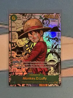 2025 One Piece Carrying on His Will Monkey.D.Luffy Manga OP13-118 (English) - Image 1