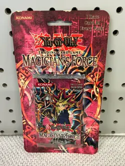 Konami Yu-Gi-Oh! Magician's Force 1st Edition Booster Pack 9 Cards Blister - Image 1