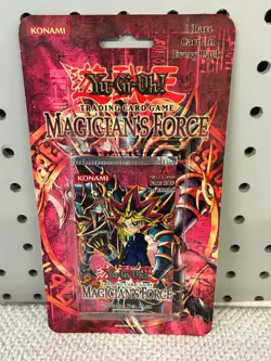 Konami Yu-Gi-Oh! Magician's Force 1st Edition Booster Pack 9 Cards Blister - Image 1