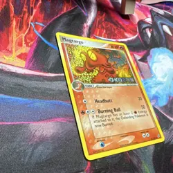 Magcargo 37/107 Uncommon Reverse Holo Pokemon Card EX Deoxys 2005 - Image 5