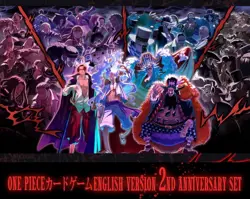 BANDAI NAMCO One Piece Card English 2nd Anniversary Japanese Version w/ Box r# - Image 1