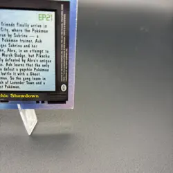2000 Topps Pokemon TV Animation Edition Series 2 #EP21 Episode Card - Image 3