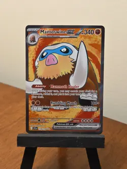 Pokemon TCG Mamoswine EX Full Art Ultra Rare Card Journey Together 174/159 NM - Image 1