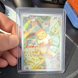 Pokemon TCG Eevee 173 Scarlet & Violet Promo Holo Card English Basic 50 HP - Image 1