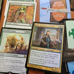 MTG Commander Magic Deck 100 Cards - Edric, Spymaster of Trest TREEFOLK TRIBAL - Image 1