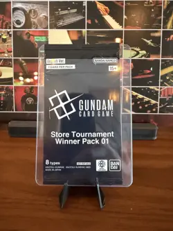 Gundam Card Game TCG Store Tournament Winner Pack 1 English Sealed - Image 1