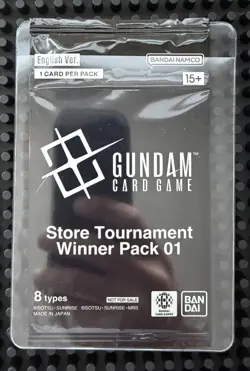 Gundam Card Game TCG Store Tournament Winner Pack 1 English Sealed - Image 2