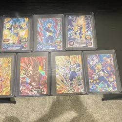 Dragon Ball Heroes Vegeta Card Lot 10 Foil Japanese Standard - Image 3