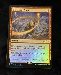 MTG Deflecting Swat Secret Lair Drop Foil MAGIC the Gathering Card Combine Ship! - Image 1