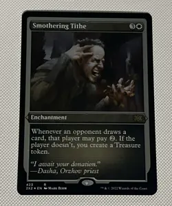 Smothering Tithe Etched Foil NM Unplayed Double Masters 2022 MTG - Image 1