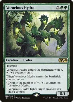 MTG Voracious Hydra - Core Set 2020 #200 - Image 1