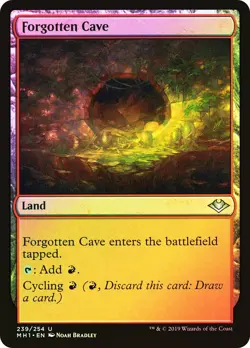 MTG FOIL Forgotten Cave - Modern Horizons #239 - Image 1