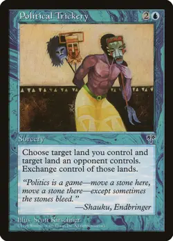 MTG Political Trickery - Mirage #081 - Image 1