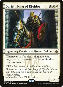 MTG Darien, King of Kjeldor - Masters 25 #009 - Image 1