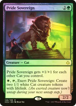 MTG FOIL Pride Sovereign - Hour of Devastation #126 - Image 1