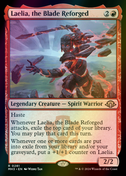 MTG Laelia, the Blade Reforged Foil ** Modern Horizons 3 ** English (NM) - Image 1