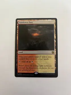 MTG Sundown Pass INR #286 NM - Image 1