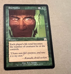 Biorhythm - Onslaught - MTG - Magic the Gathering - Image 2