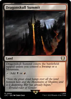 Dragonskull Summit - Commander: The Lord of the Rings - NM - Image 1