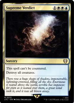 Supreme Verdict - Commander: The Lord of the Rings - NM - Image 1