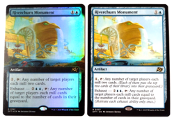 2x Riverchurn Monument (Foil Extended Art/1 Regular) - (DFT) - EN - R 0381/57 - Image 1
