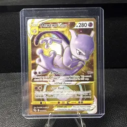 Mewtwo VSTAR (86) (Secret) 086/078 Secret Rare Holo Pokemon GO NM - Image 1