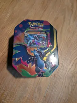 Pokemon TCG MEGA CHARIZARD X EX TIN - Sealed - Image 1
