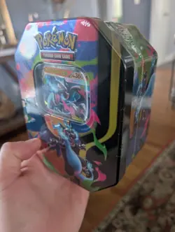 Pokemon TCG MEGA CHARIZARD X EX TIN - Sealed - Image 3