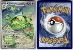 REUNICLUS - 171/162 - ILLUSTRATION RARE - TEMPORAL FORCES - POKEMON - - NM - Image 1