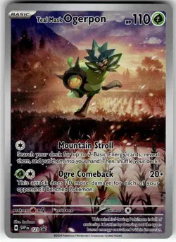 TEAL MASK OGERPON - 123 - HOLO P - SCARLET & VIOLET PROMO - POKEMON - - NM - Image 2