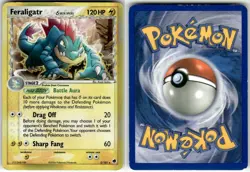 FERALIGATR Δ - 2/101 - HOLO R - DRAGON FRONTIERS - POKEMON - - DAMAGED - Image 1
