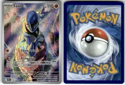 SAWK - 130/086 - ILLUSTRATION RARE - WHITE FLARE - POKEMON - - LP - Image 1