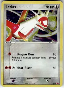 LATIAS - 4/10 - - EX TRAINER KIT LATIAS - POKEMON - HOLO - HP - Image 2