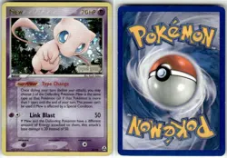 MEW - 10/92 - HOLO R - LEGEND MAKER - POKEMON - REVERSE HOLO - DAMAGED - Image 1