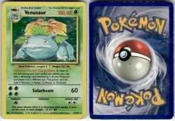 VENUSAUR - 15/102 - HOLO HOLO RARE - BASE SET UNLIMITED - POKEMON - - HP - Image 1