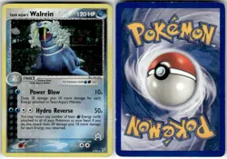 TEAM AQUA'S WALREIN - 6/95 - HOLO R - TEAM MAGMA VS TEAM AQUA - POKEMON -DAMAGED - Image 1